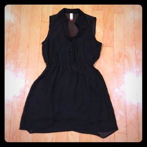 Black no boundaries dress